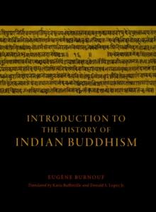 Introduction to the History of Indian Buddhism