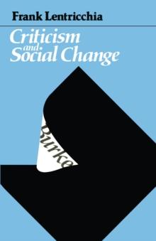 Criticism and Social Change