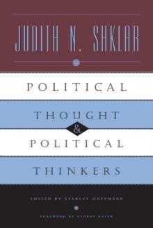 Political Thought and Political Thinkers