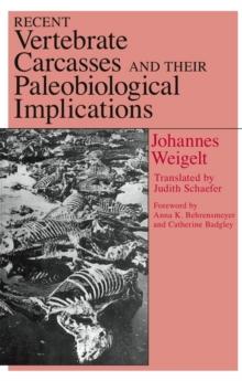 Recent Vertebrate Carcasses and Their Paleobiological Implications