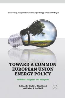 Toward a Common European Union Energy Policy : Problems, Progress, and Prospects