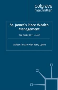 St. James's Place Tax Guide 2011-2012