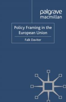 Policy Framing in the European Union