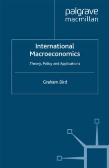 International Macroeconomics : Theory, Policy, and Applications