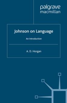 Johnson on Language : An Introduction