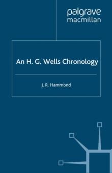 An H.G. Wells Chronology