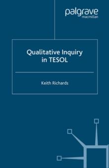 Qualitative Inquiry in TESOL