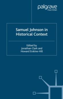 Samuel Johnson in Historical Context