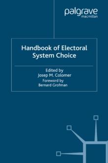 The Handbook of Electoral System Choice