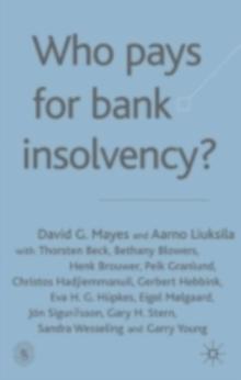 Who Pays for Bank Insolvency?