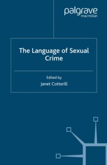 The Language of Sexual Crime