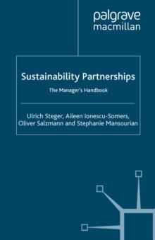 Sustainability Partnerships : The Manager's Handbook