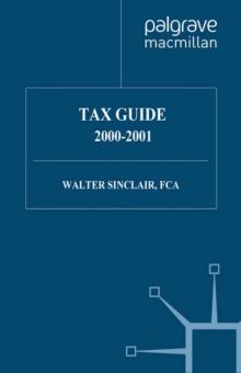 Tax Guide 2000-2001