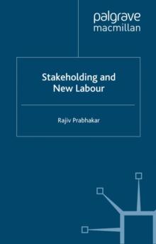 Stakeholding and New labour