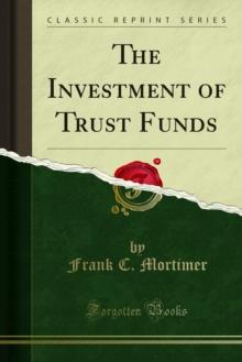 The Investment of Trust Funds