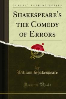 Shakespeare's the Comedy of Errors