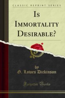 Is Immortality Desirable?