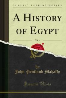 A History of Egypt