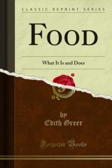 Food : What It Is and Does