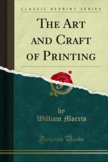 The Art and Craft of Printing