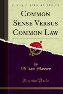 Common Sense Versus Common Law