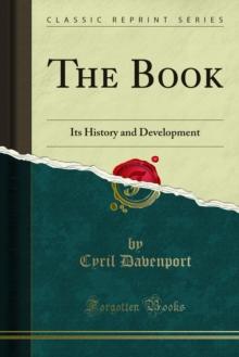 The Book : Its History and Development