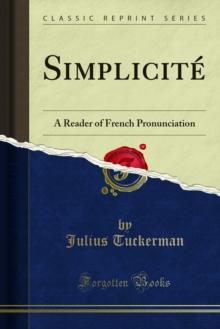 Simplicite : A Reader of French Pronunciation