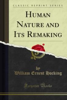 Human Nature and Its Remaking