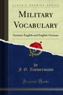 Military Vocabulary : German-English and English-German