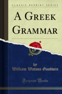 A Greek Grammar