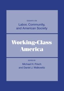 Working-Class America : Essays on Labor, Community, and American Society