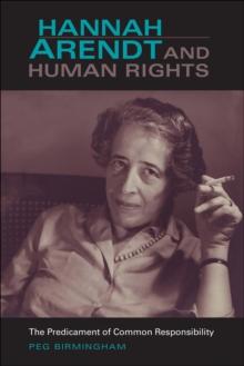 Hannah Arendt and Human Rights : The Predicament of Common Responsibility