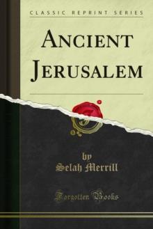 Ancient Jerusalem