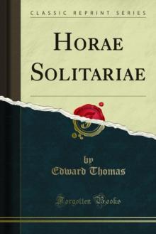 Horae Solitariae