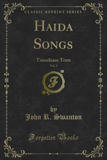 Haida Songs : Tsimshiam Texts