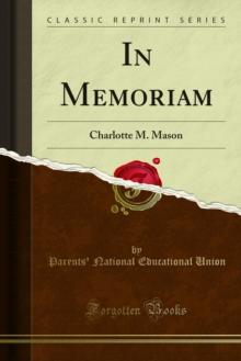 In Memoriam : Charlotte M. Mason