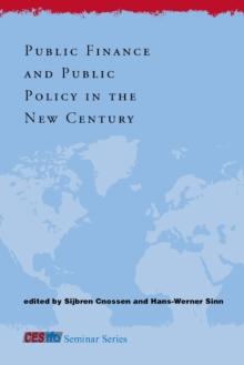 Public Finance and Public Policy in the New Century