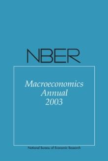 NBER Macroeconomics Annual 2003