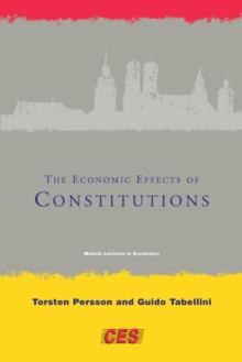 The Economic Effects of Constitutions