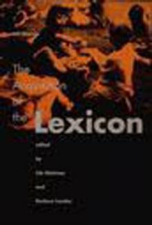 The Acquisition of the Lexicon