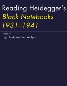 Reading Heidegger's Black Notebooks 1931--1941