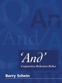 'And' : Conjunction Reduction Redux