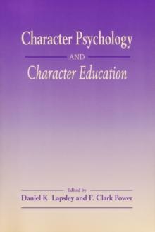 Character Psychology And Character Education