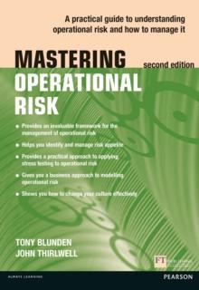 Mastering Operational Risk PDF eBook : A practical guide to understanding operational risk and how to manage it