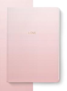 Spirit Stationery Hardback A5 Notebook : Pink Gradient