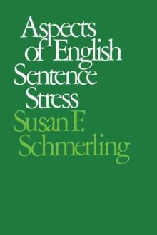 Aspects of English Sentence Stress