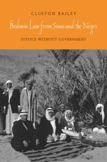 Bedouin Law from Sinai and the Negev