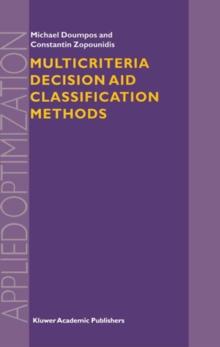 Multicriteria Decision Aid Classification Methods