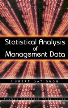 Statistical Analysis of Management Data