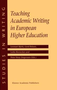 Teaching Academic Writing in European Higher Education